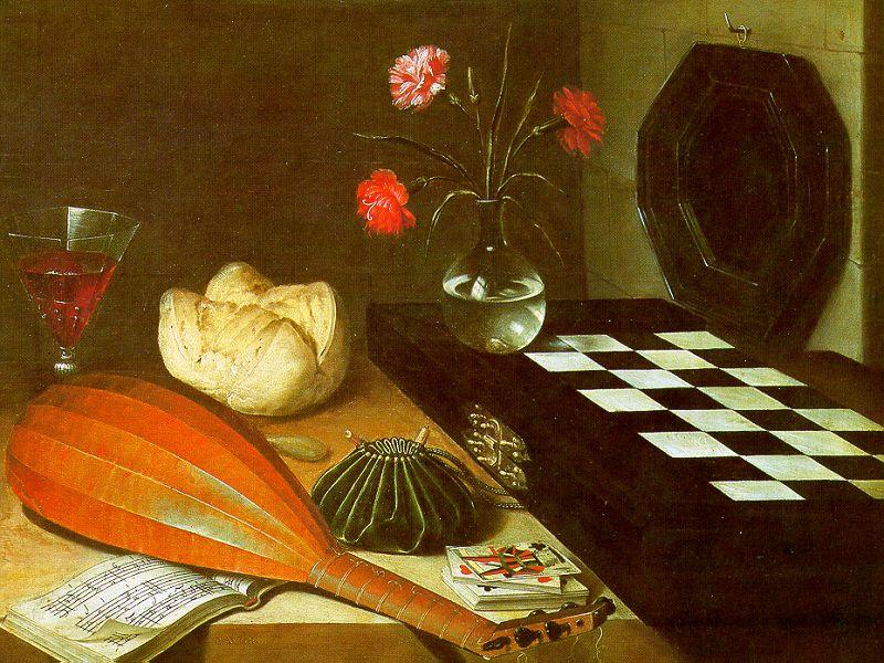  Still Life with Chessboard